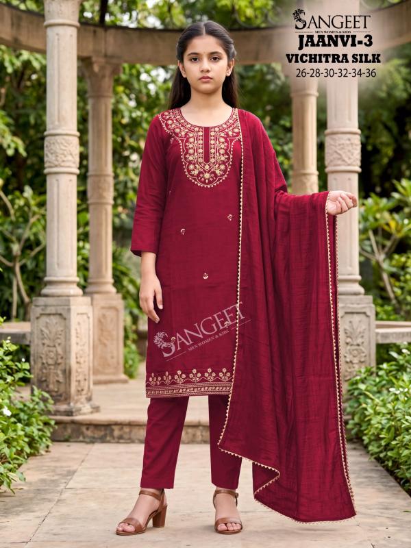 Sangeet jaanvi-3 designer kurtis collection online india wholesale